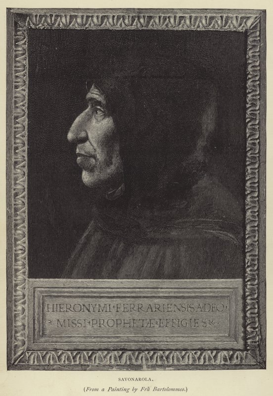 Savonarola door English School