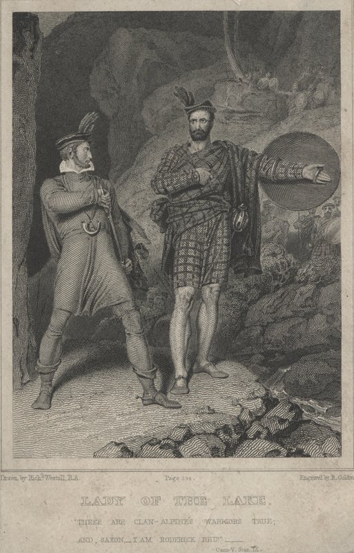 Scène uit Sir Walter Scott