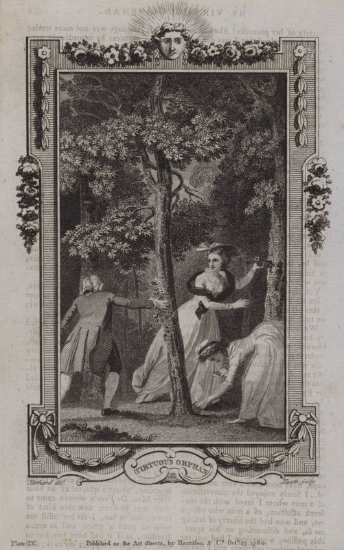 Scène uit De deugdzame wees, door Mary Collyer door English School