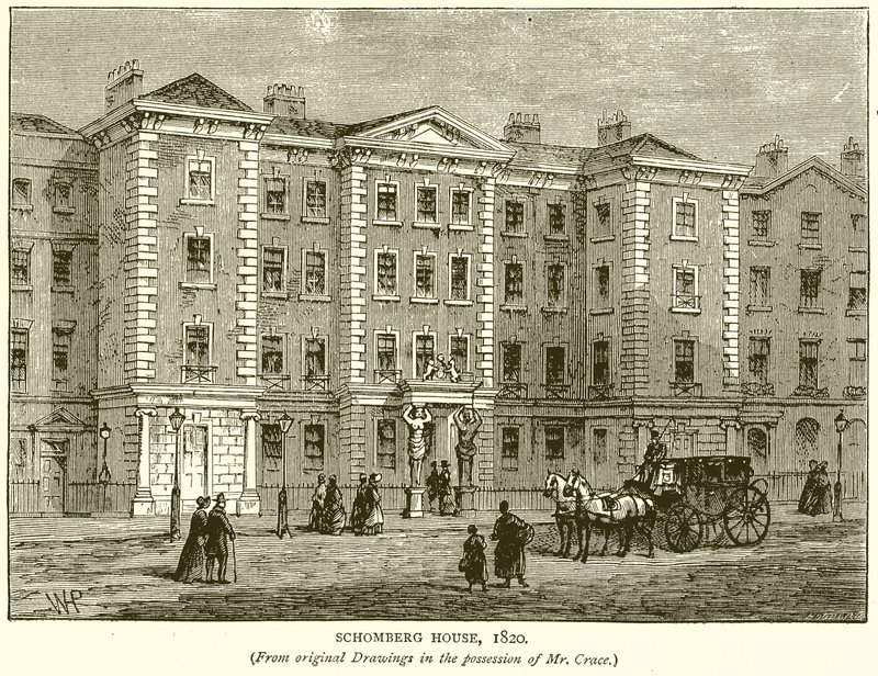 Schomberg House, 1820 door English School