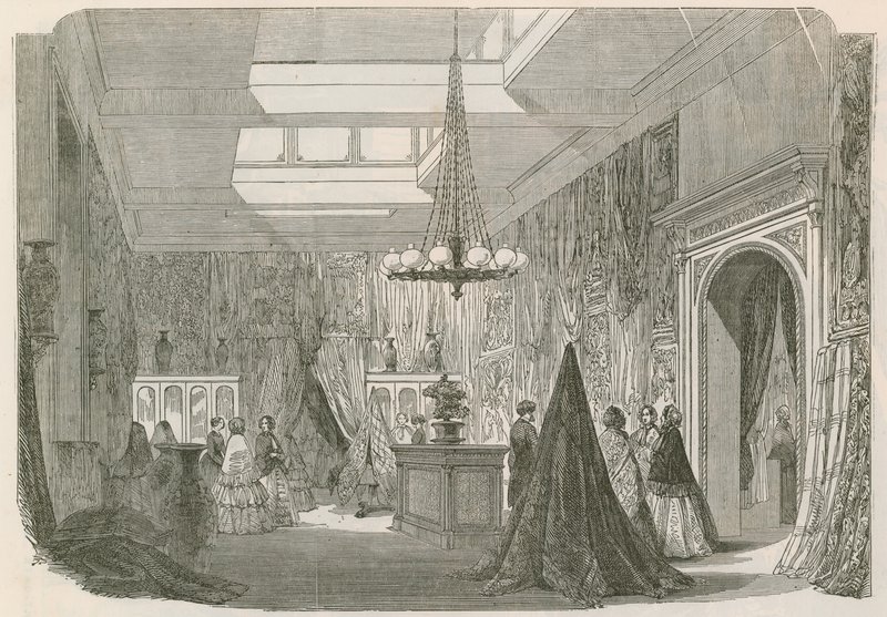 Schomberg House, Pall Mall - de sjaalafdeling door English School