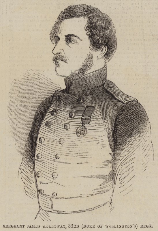 Sergeant James Holloway, 33e (Hertog van Wellington