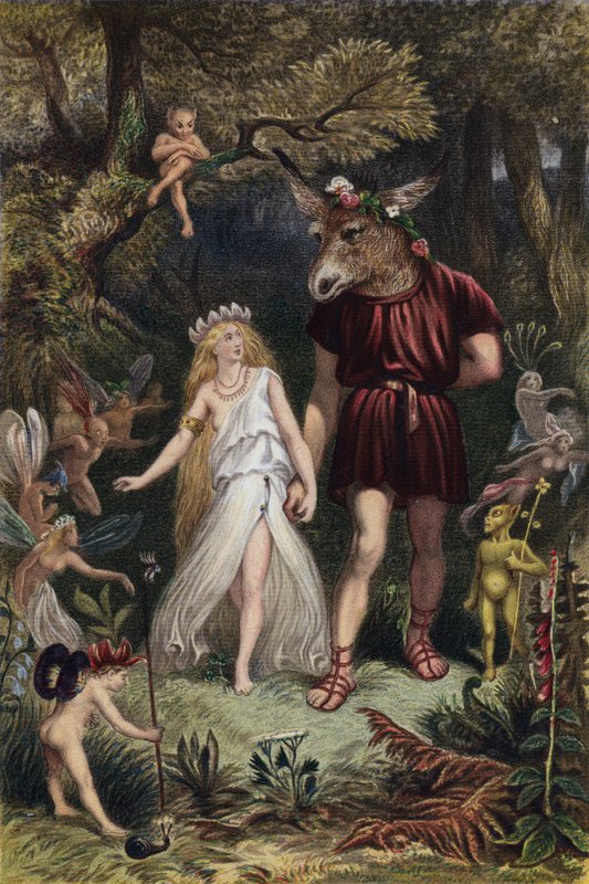 Shakespeare, Midzomernachtsdroom, Act IV, Scene 1 door English School