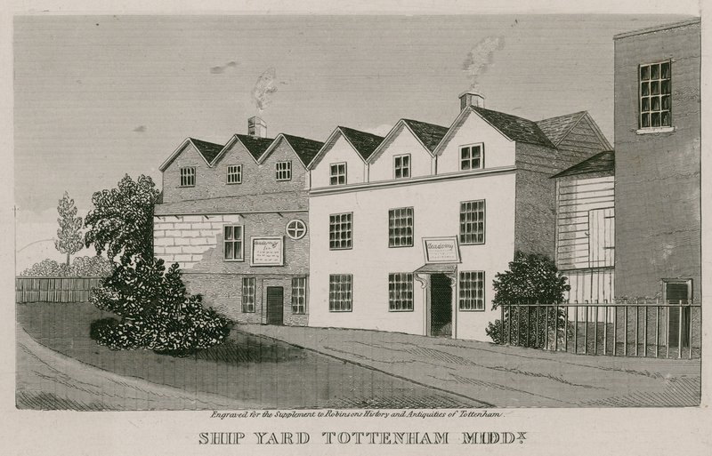 Scheepswerf, Tottenham, Londen door English School