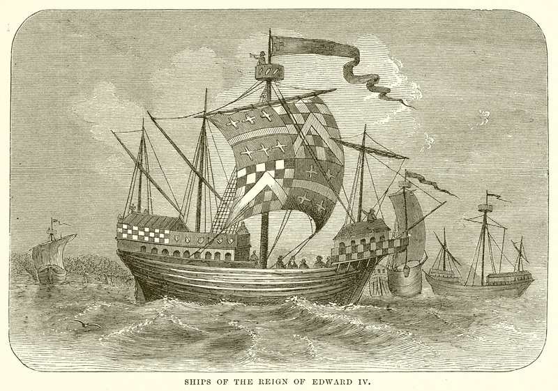 Schip uit het bewind van Edward IV door English School