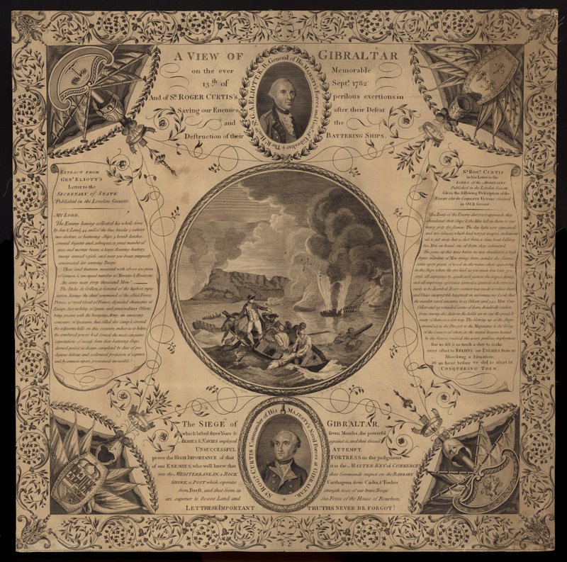 Belegering van Gibraltar, 1779-1783 door English School
