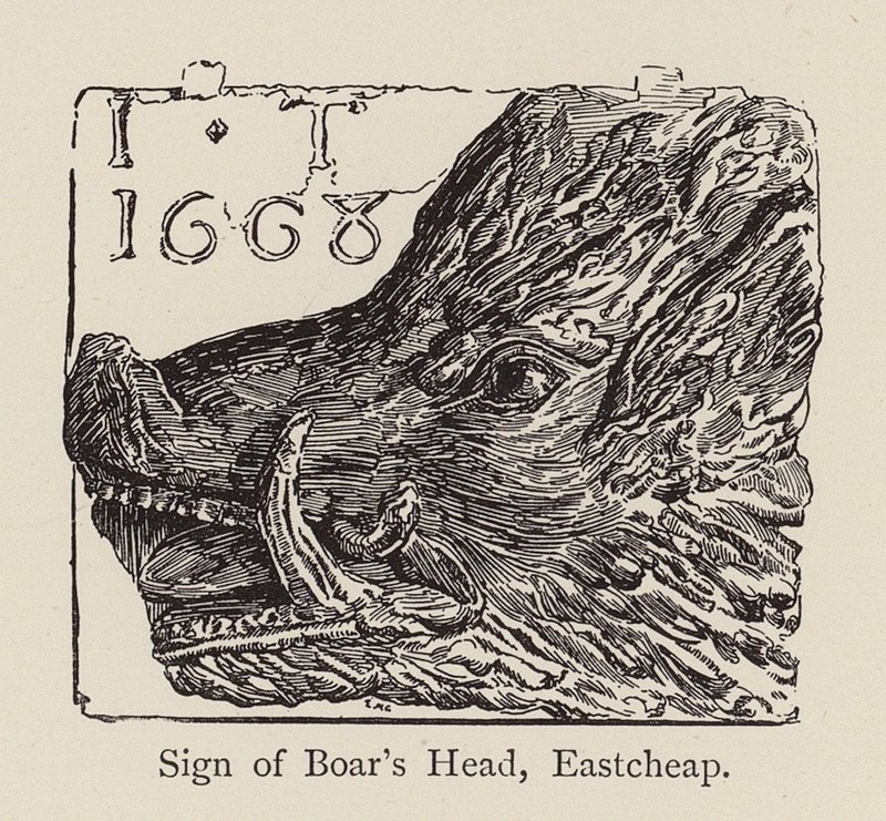 Uithangbord van het Boar