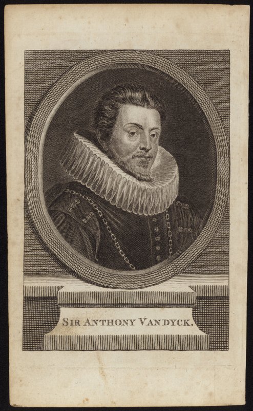 Sir Anthony van Dyck door English School