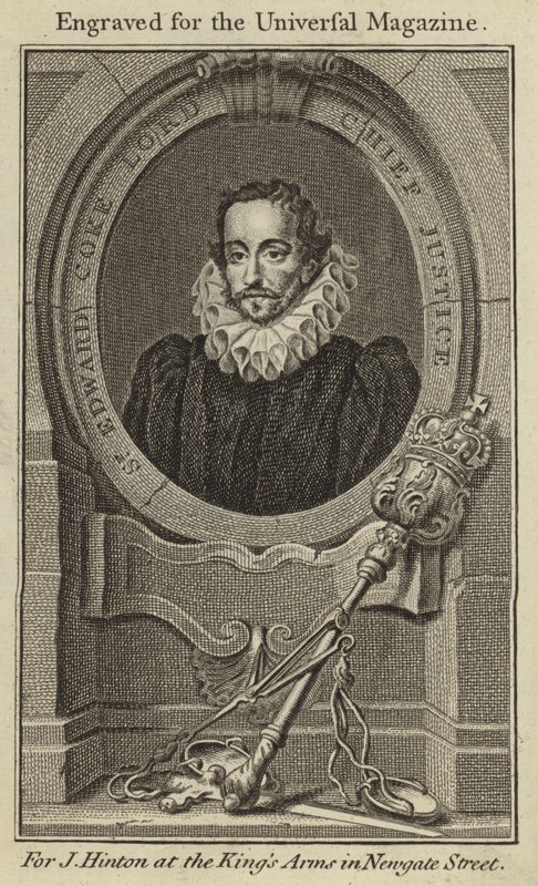 Sir Edward Coke, Lord Chief Justice door English School