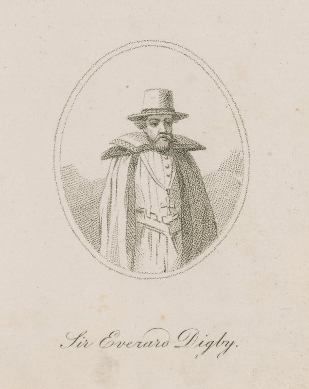 Sir Everard Digby, een lid van het Kruitplot door English School
