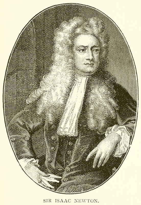 Sir Isaac Newton door English School
