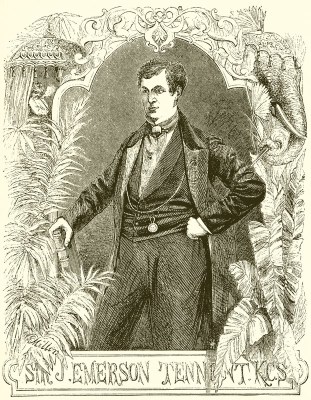Sir James Emerson Tennent door English School