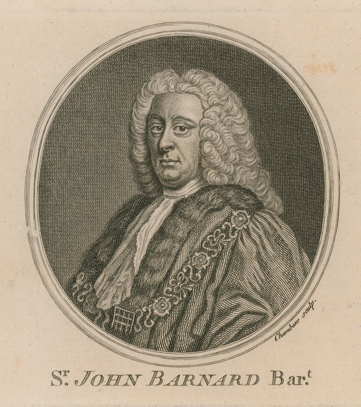 Sir John Barnard, Lord Mayor van Londen door English School