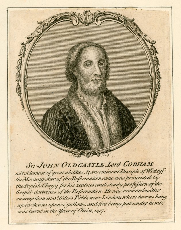 Sir John Oldcastle door English School