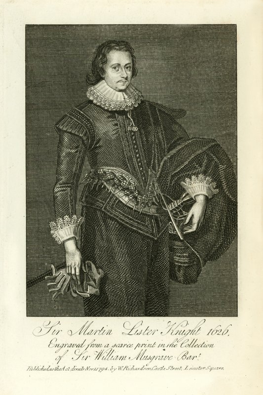 Sir Martin Lister door English School