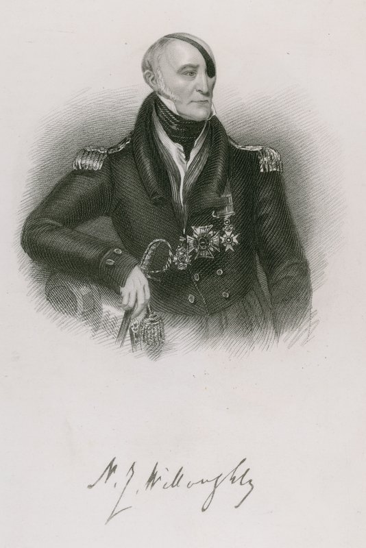 Sir Nesbit Josiah Willoughby door English School
