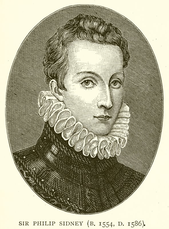 Sir Philip Sidney (geb. 1554, gest. 1586) door English School
