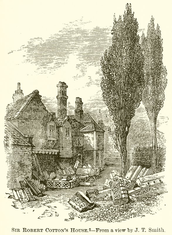 Huis van Sir Robert Cotton door English School