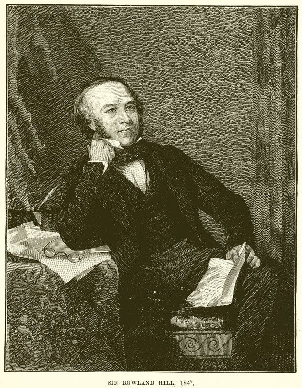 Sir Rowland Hill, 1847 door English School