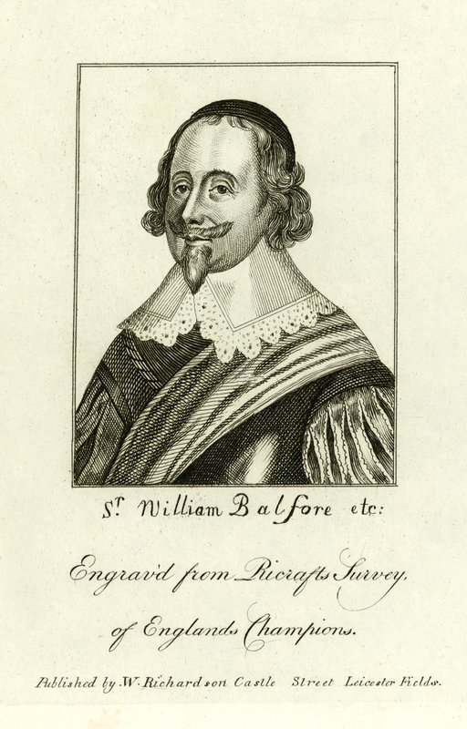 Sir William Balfour door English School