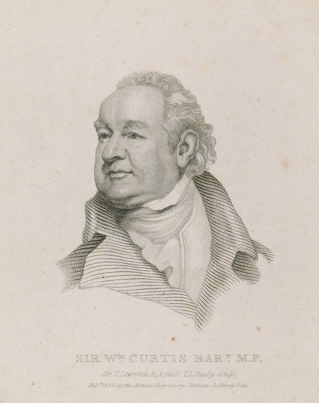 Sir William Curtis, burgemeester van Londen door English School