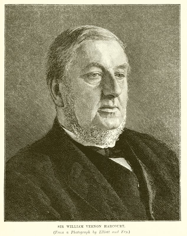 Sir William Vernon Harcourt door English School