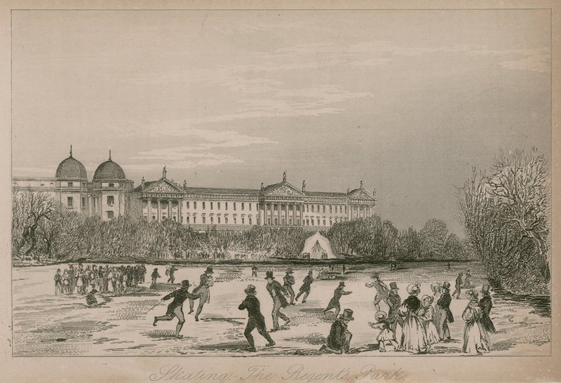 Schaatsen in Regents Park, Londen door English School