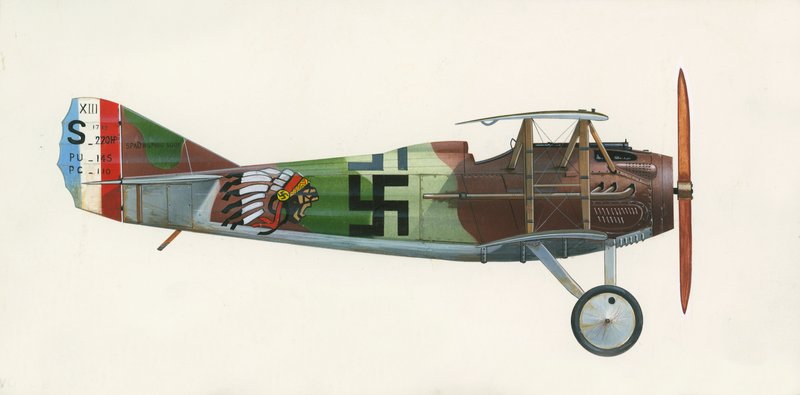 Spad S XIII door English School