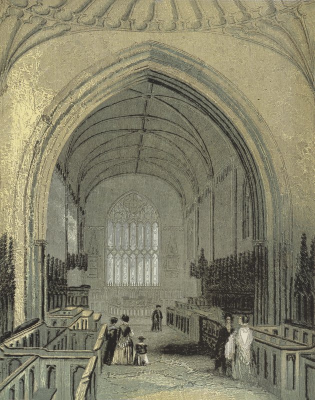 St Asaphs Kathedraal, Het Koor door English School