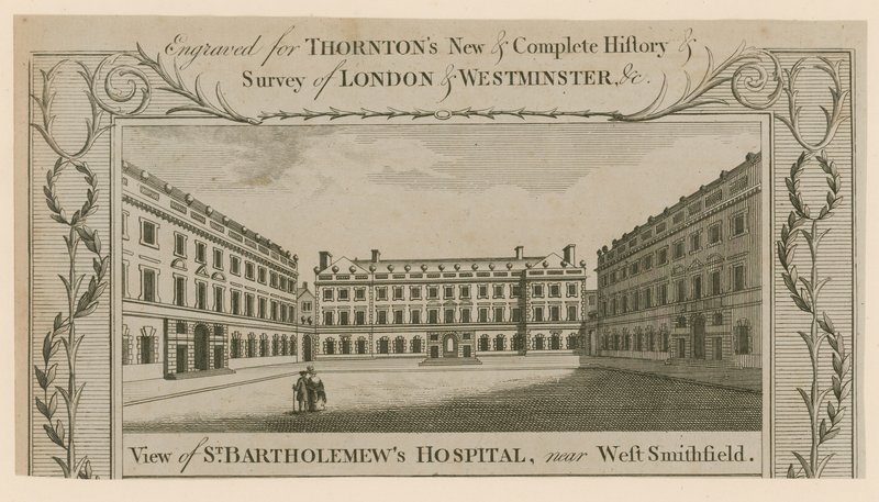 St Bartholomeus Ziekenhuis, Smithfield door English School