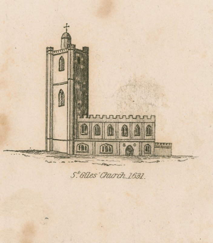 St Giles Kerk, 1631 door English School