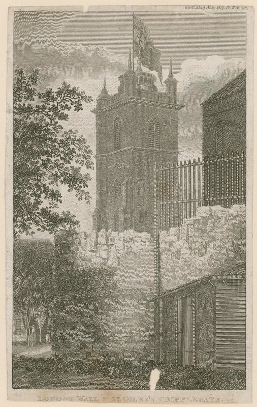 St Giles, Cripplegate, Londen door English School