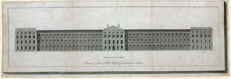 St Lukes Hospital voor Krankzinnigen, Old Street door English School