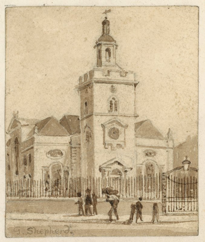 St. Mary, Whitechapel, Londen door English School