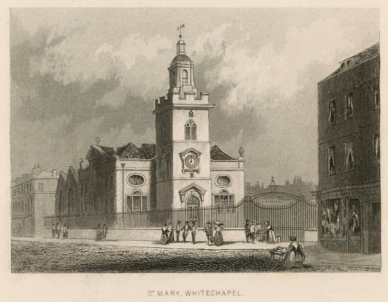 St. Mary, Whitechapel, Londen door English School