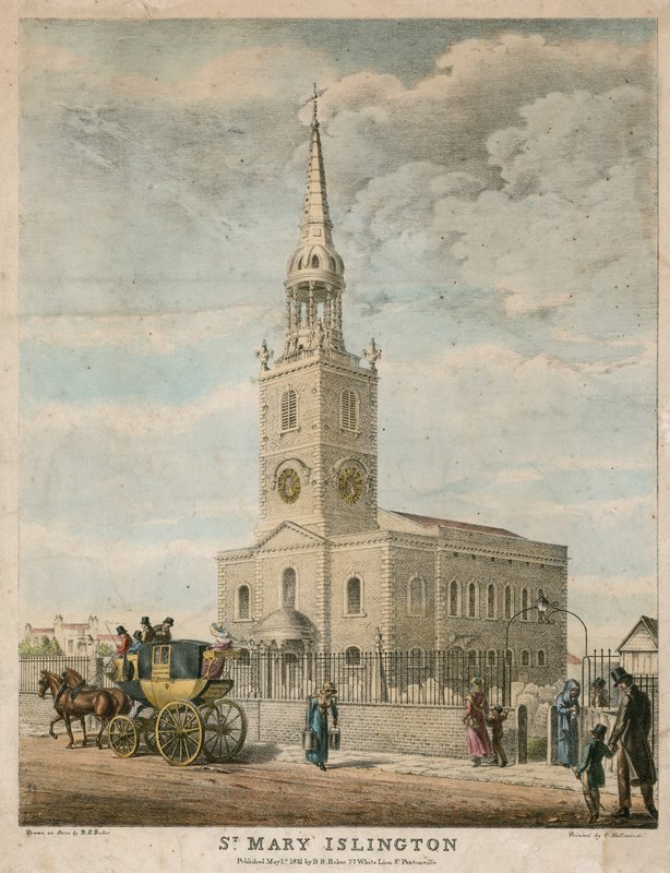 St. Marys (nieuwe kerk), Islington door English School