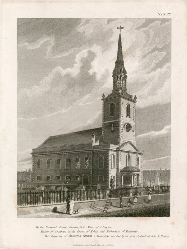 St Marys Church, Islington (nieuwe kerk) door English School