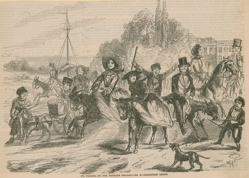 St Maandag, of de feestdag van de mensen op Hampstead Heath door English School