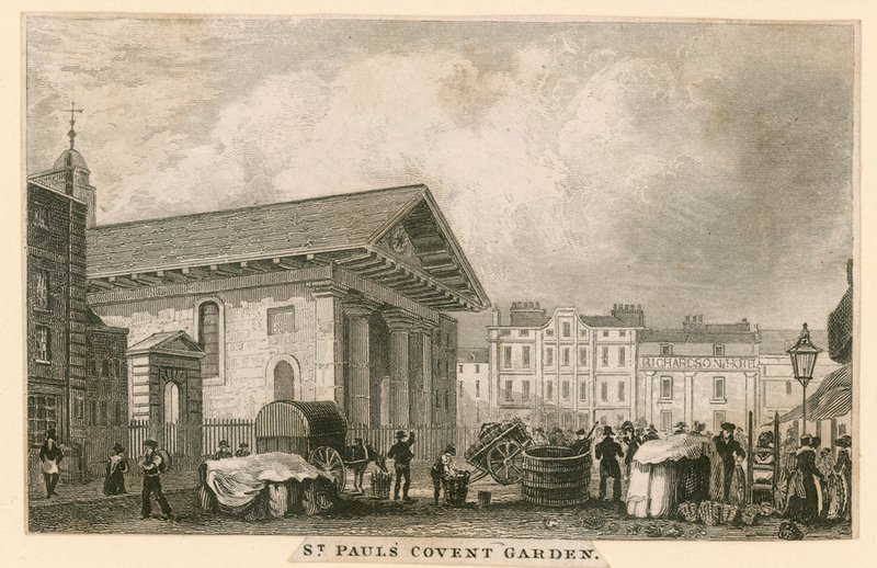 St. Pauls, Covent Garden, Londen door English School