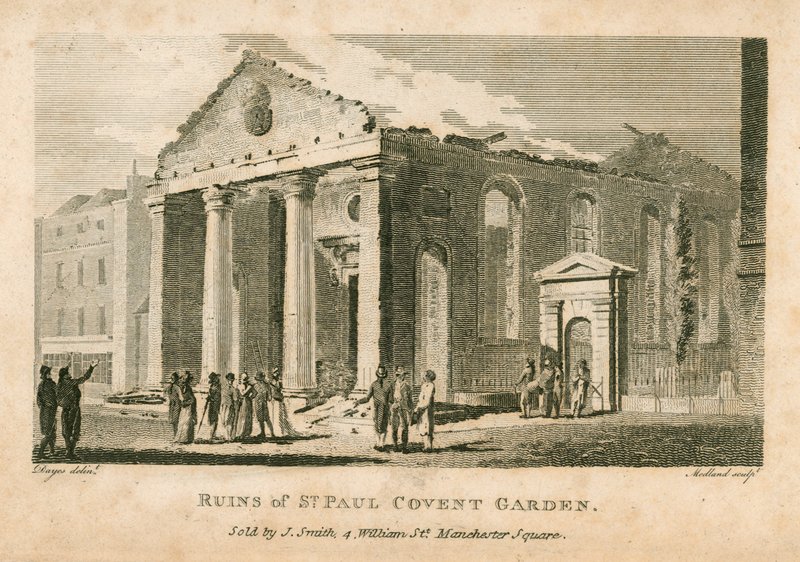 St. Pauls, Covent Garden, Londen door English School