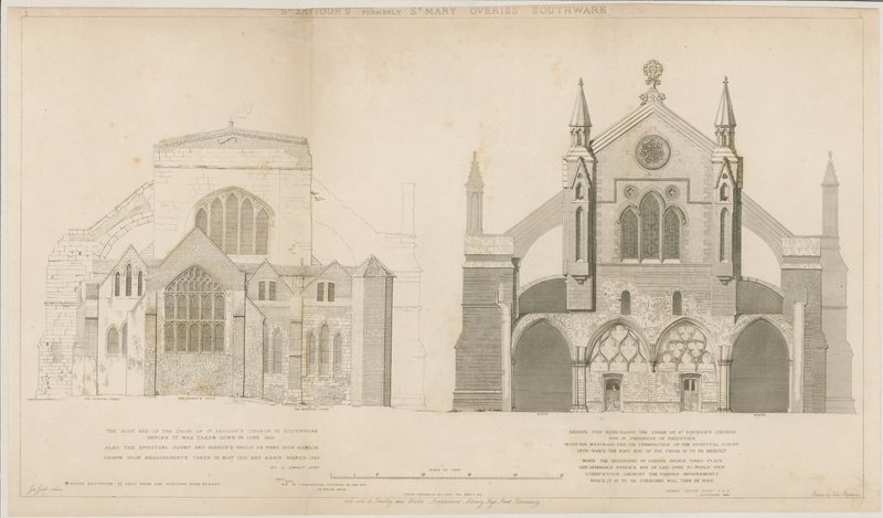 St Saviours Church, voorheen St Mary Overies, Southwark door English School