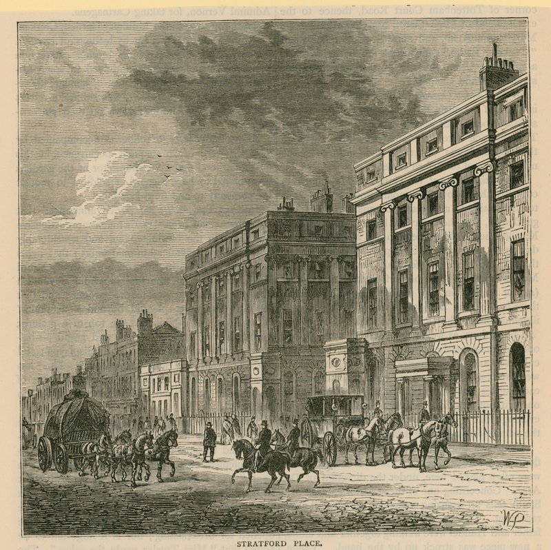 Stratford Place, Londen door English School