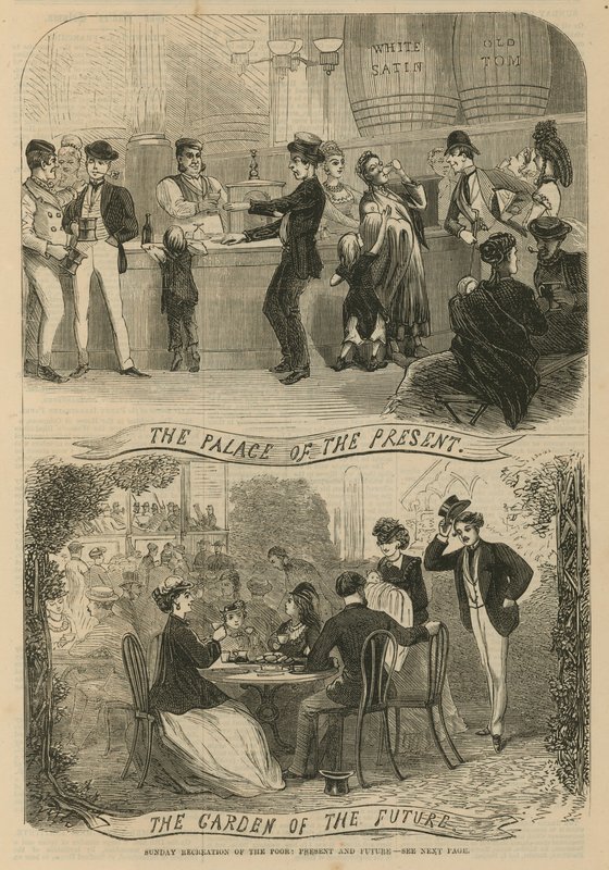 Zondag recreatie van de armen: Het paleis van het heden, de tuin van de toekomst door English School
