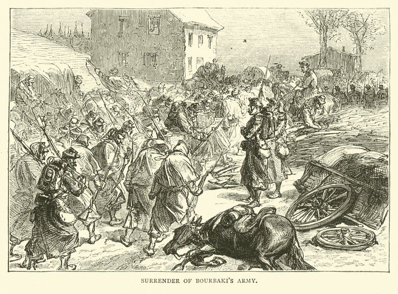 Overgave van het leger van Bourbaki, januari 1871 door English School