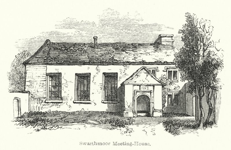 Swarthmoor ontmoetingshuis (gravure) door English School