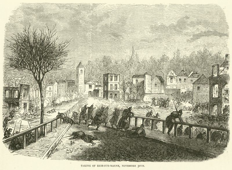 Inname van Brie-sur-Marne, 30 november, november 1870 door English School