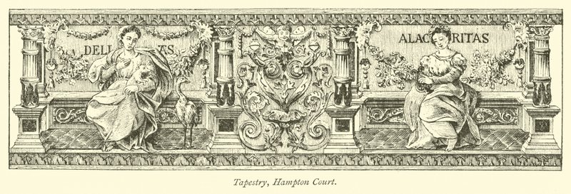 Tapijt, Hampton Court door English School