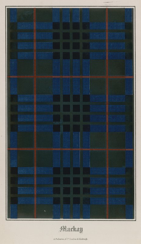 Tartan van Clan Mackay door English School
