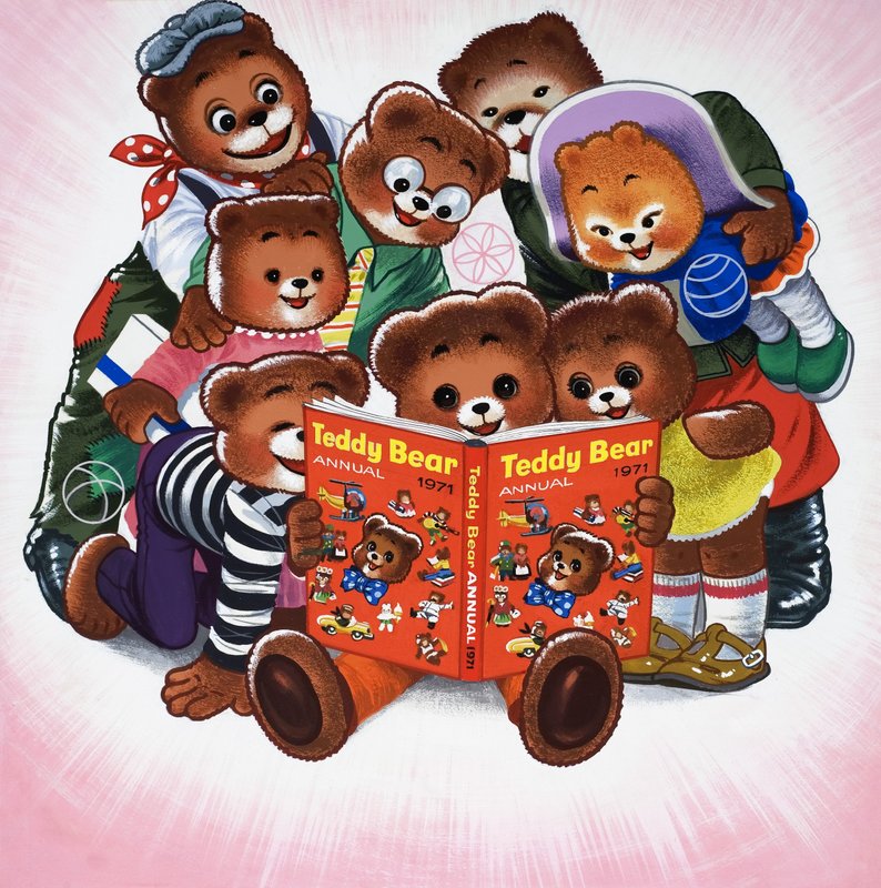 Teddybeer (met verborgen objecten) door English School