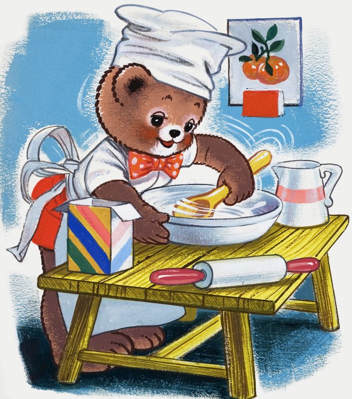 Teddybeer (met verborgen objecten) door English School